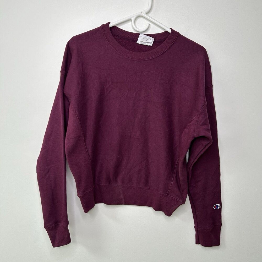 Vintage Reverse Weave Blank Champion Crewneck Sweatshirt Faded Early Size XS